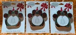 3 Studio Decor 2021 Pet Paw Print Picture Frame Christmas Ornament Removable Tag. Fixed Price $8.95.