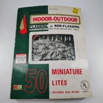 Vintage K-mart 50 Miniature Indoor Outdoor Christmas Lights Mcm Working!. Fixed Price $13.75.