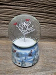 Roman Christmas Snow Globe Music Box Winter Wonderland. Fixed Price $30.00.