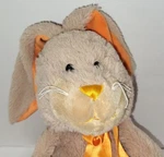 Ganz Extra Soft Cream & Orange Jo-jo Bunny Rabbit 14" Plush Stuffed Animal. Fixed Price $9.95.