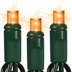 Orange Led Christmas String Lights Mini Indoor Outdoor Holiday 70CT 24FT. Fixed Price $15.99.