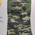 Dan Dee Green Camouflage Christmas Stocking Pocket For Hunters Soldier. Fixed Price $15.00.