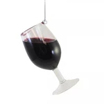 Merry Merlot Wine Glass Hanging Christmas Tree Ornament. Fixed Price $22.99.