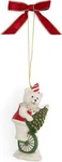 Spode Christmas Tree Carnival Bear Ornament - Festive Holiday Hanging Decor. Fixed Price $20.00.