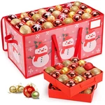 Brosyda Plastic Christmas Ornament Storage Box With 25.5 Inches, Red. Fixed Price $35.08.