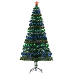 Homcom 6' Pre-lit Artificial Christmas Tree W/ Realistic Branches 230 Lights. Fixed Price $119.99.