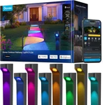 8 Pack Outdoor Pathway Lights, IP67 Waterproof, 16M Colors, Smart Home Ready. Fixed Price $283.99.
