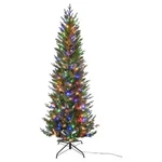Celebrations 7 Ft. Slim Led 350 Light Fraser Fir Color Changing Christmas Tree. Fixed Price $129.95.