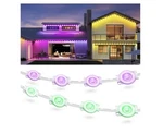 Fussion 200FT Permanent Outdoor Lights For House, 2025 Smart Rgb Led Christmas. Fixed Price $44.95.