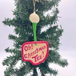 Golf Ball Christmas Ornament Oh Tee Holiday Decor. Fixed Price $14.00.