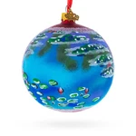 Claude Monet's 1907 'water Lilies' Masterpiece Glass Ball Ornament 4 Inches. Fixed Price $23.10.