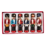 Kurt Adler Wooden Nutcracker Ornament Set, 5-INCH Height, Multicolor,. Fixed Price $31.78.