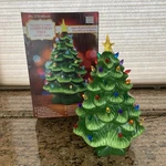 Mr Christmas Nostalgic Tree 14" 47 Led Lighted Ceramic 566434 2018. Fixed Price $59.99.