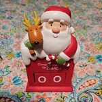 Hallmark Brand Christmas Countdown With Santa. Fixed Price $10.00.