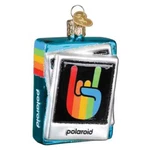 Old World Christmas Polaroid Film Box (32740) Glass Ornament W/owc. Fixed Price $19.99.