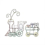 Productworks 60" Pro-line Led Animation Holiday Train Set Yard Decor (for Parts). Fixed Price $83.19.