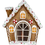 Northlight 12.5" Led Lighted Frosted Gingerbread Peppermint Christmas House. Fixed Price $49.13.