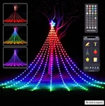 11.8FT*9 Strip Smart Led Show Christmas Tree Outdoor Home Yard Decor Multicolor. Fixed Price $69.99.