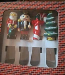 Set Of Garden Ridge Christmas Cheese / Butter Spreader Knives 4" Vintage. Fixed Price $10.87.