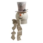 16" Whimsical Snowman Tree Topper Christmas New Raz 4416350. Fixed Price $69.99.