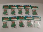10 Vintage Darice Holiday Trimmings Wooden Christmas Gift Bag Craft. Fixed Price $14.99.