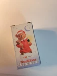 Vtg 1997 Cvs Pharmacy Traditions Ceramic Teddy Bear Christmas Ornament New Box. Fixed Price $20.00.