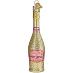 Old World Christmas Blown Glass Ornament For Tree, Prosecco Bottle. Fixed Price $20.16.