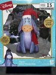 Disney Eeyore 3.5 Christmas Airblown Inflatable Led Light Up Winnie The Pooh. Fixed Price $43.99.
