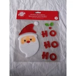 New Christmas Santa Claus Ho Winter Window Gel Clings 14 Pcs Decorations. Fixed Price $10.99.