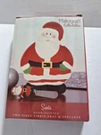 Pfaltzgraff 2 Piece Santa Tidbit Tray With Spreader. Fixed Price $9.80.