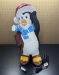 Fiber Optic Color Changing Christmas Penguin 18 Target Brand New Box Tested. Fixed Price $55.97.
