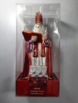 Xenos Dutch Nicholas Sinterklaas Hanger Glas Ornament Cardinal Christmas. Fixed Price $43.95.