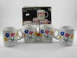 Vintage Saltera Himark Coordinates Alpine Spring Mug Set With Original Box. Fixed Price $29.99.