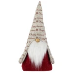 Northlight 12" Red And Gray 'happy Christmas' Gnome Figure. Fixed Price $12.49.