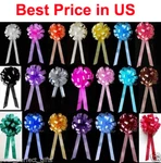 40 Pcs 8" Pew Bows Christmas Gift Wrap Holiday Party Wedding Pull Chair. Fixed Price $19.99.