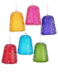 Kurt Adler Set Of 6 Glittered Gum Drop Ornaments Os. Fixed Price $26.99.
