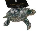 Robert Stanley Christmas Ornament Sea Turtle Pearl Beaded Under The 4.5" Nwt. Fixed Price $10.75.