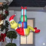 Gemmy 4' Airblown Grinch With Presents Inflatable Christmas Decoration. Fixed Price $199.00.