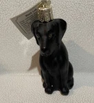 Old World Christmas Black Labrador (12385) 2018 Glass Ornament. Fixed Price $12.99.