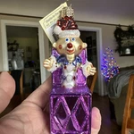 Old World Christmas Charlie-in-the-box Glass Ornament. Fixed Price $24.50.