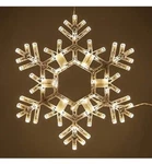Kringle Traditions 20" Folding Warm White Snowflake Christmas Decor. Fixed Price $39.99.