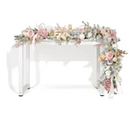 6FT Pre-lit Christmas Garland With Lights & Rose Gold Ornaments, Holiday Decor. Fixed Price $65.00.