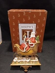 2008 Roman Inc Josephs Studio Santa Sleigh Stocking Holder Hanger Box. Fixed Price $49.95.