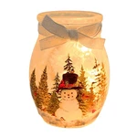 Stony Creek Forest Pre-lit Small Jar Lighted Glass Accent Winter Christmas. Fixed Price $28.99.