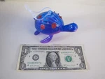 Blue Blown Glass Sea Turtle Christmas Tree Holiday Ornament Beach Ocean Tropical. Fixed Price $9.99.