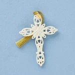 Lenox 2026 Annual Snow Fantasies Cross Christmas Ornament New 898587. Fixed Price $24.95.