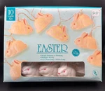 Vtg Blow Mold Walmart Easter Bunny Rabbit 10 Light Set Indoor Outdoor Use White. Fixed Price $21.95.