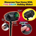 Star Shower Slide Full Color Projector Christmas Holiday Lights Led Outdoor. Fixed Price $32.92.