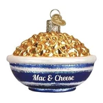 Old World Christmas Bowl Of Mac & Cheese (32258) Glass Ornament W/ Owc Box. Fixed Price $19.99.