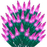 Ultra-bright Connects End To Pink Christmas Mini Light 300L 63.8FT(2SETS-.... Fixed Price $37.39.
